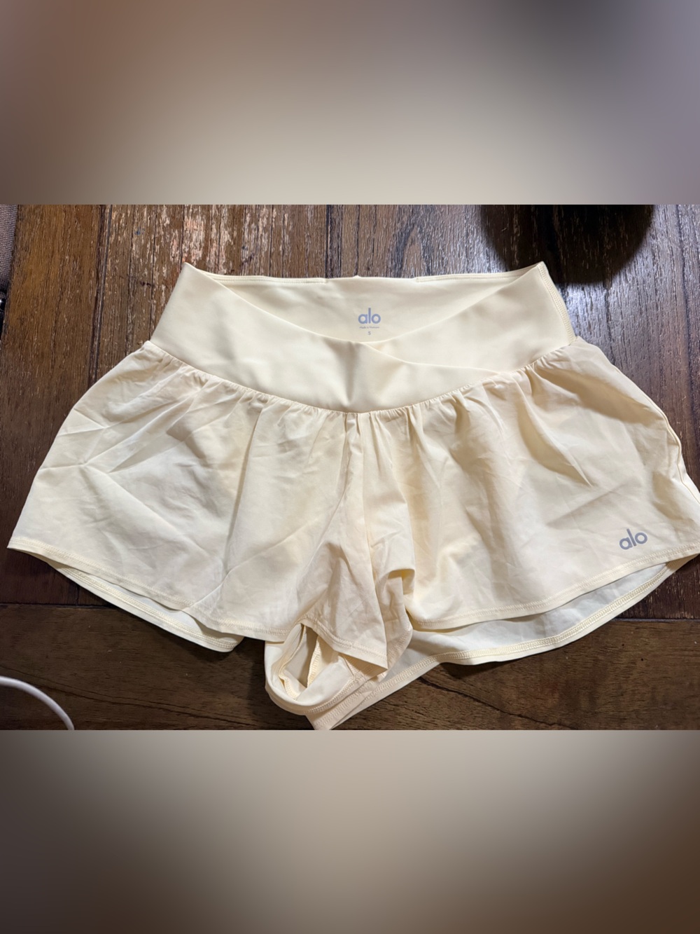 ALO Yoga Yellow Athletic Shorts